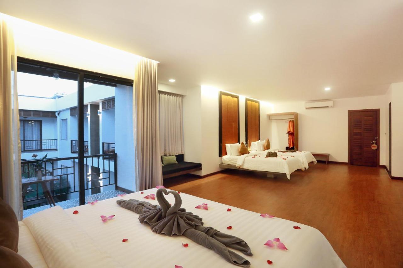 Central Corner Suite Siem Reap Eksteriør billede